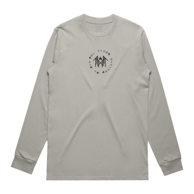 Embroidered Emblem Longsleeve Storm