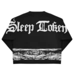 Sleep Token Custom Knitted Sweater back