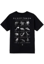 Sleep Token Depth Chart T-Shirt back