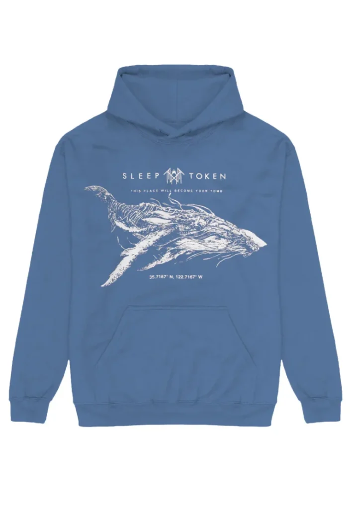 Sleep Token Parhelion Indigo Blue Hoodie