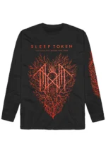 Sleep Token Red Coral Heart Longsleeve