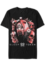 Sleep Token Skulls And Flowers T-Shirt