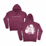 Botanical Sigil Hoodie Burgundy