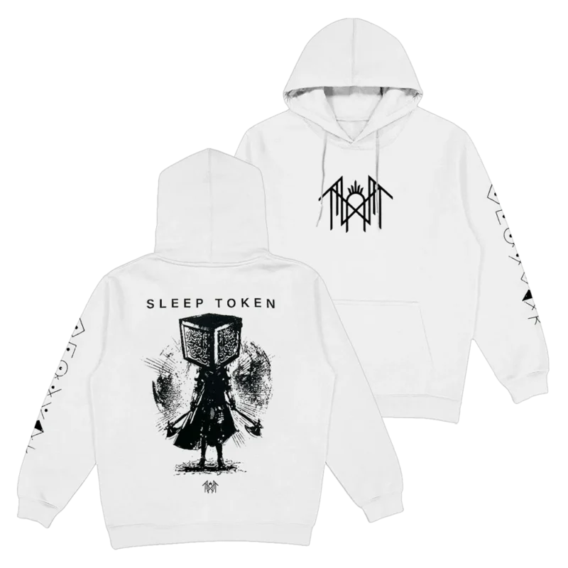 Granite White Hoodie