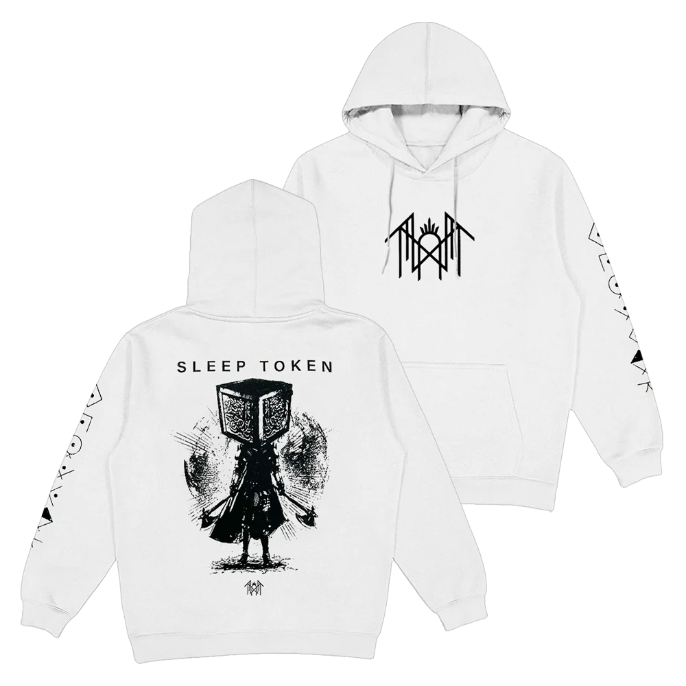 Granite White Hoodie