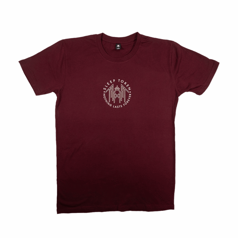 Nothing Lasts Forever Tee Burgundy