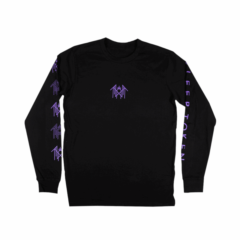 Purple Logo Longsleeve Black