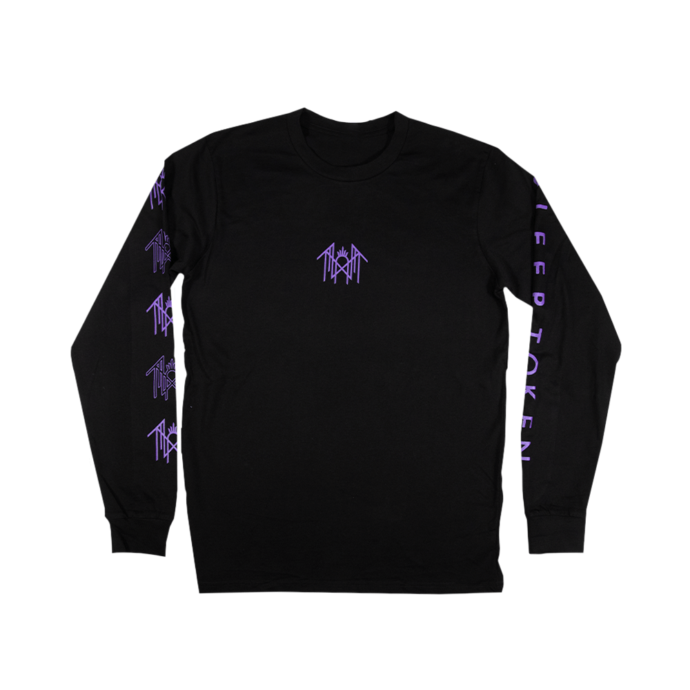 Purple Logo Longsleeve Black