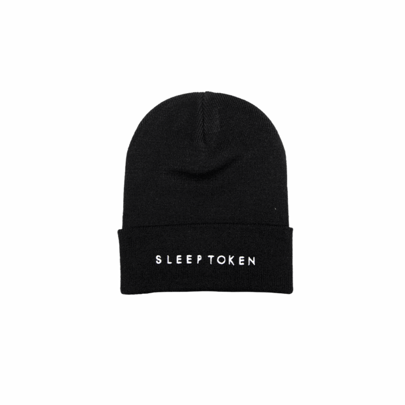 Sleep Token Logo Beanie Black