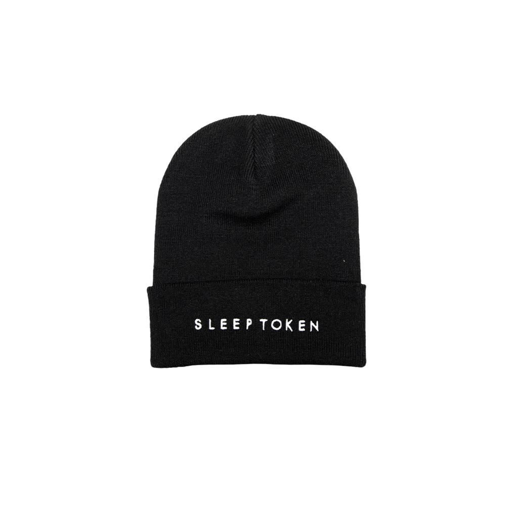 Sleep Token Logo Beanie Black