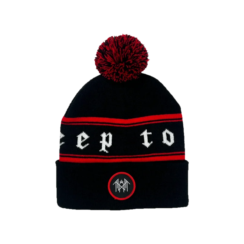 Symbol Pom Beanie